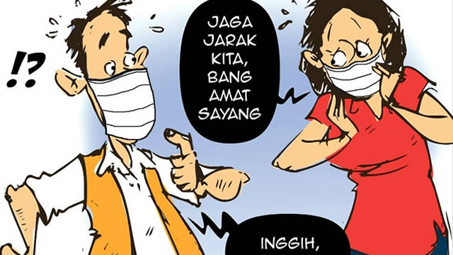 Disiplin Jaga Jarak