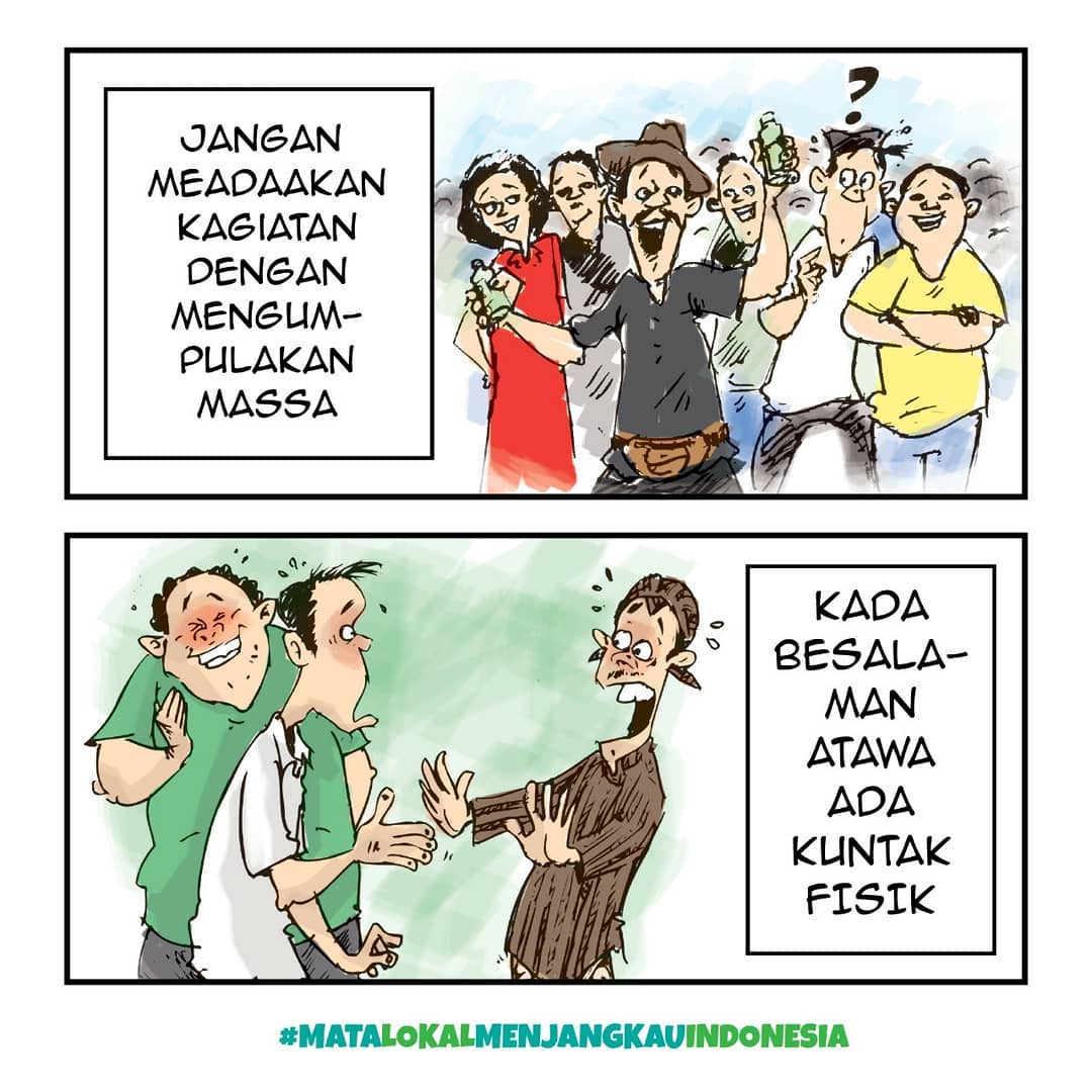 Disiplin Menjaga Jarak 4