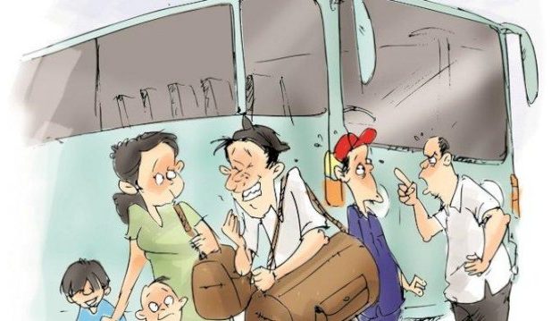 Si Palui Naik Bis Parai