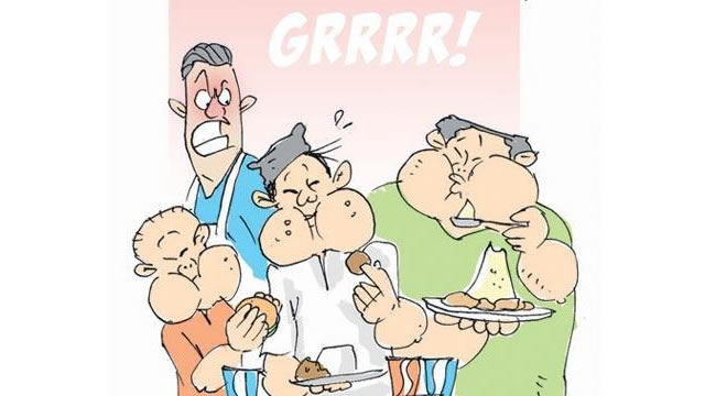 Si Palui Gancang Makan